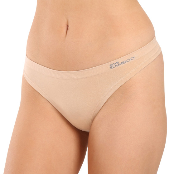 Perizoma donna Gina bambù beige (05013)