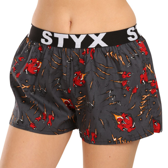 Boxer da donna Styx arte sport artigli di gomma (T1552)