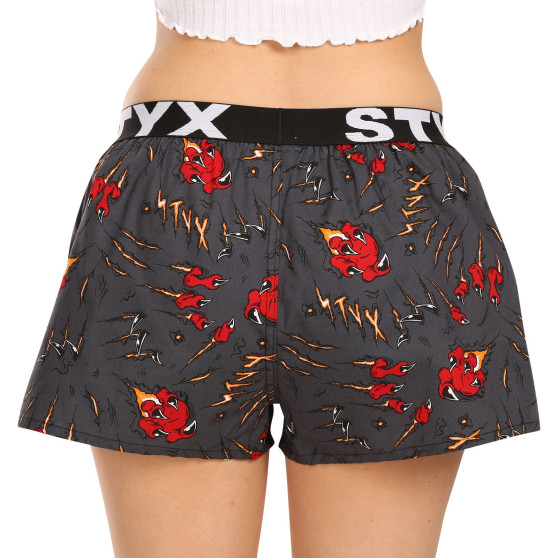 Boxer da donna Styx arte sport artigli di gomma (T1552)