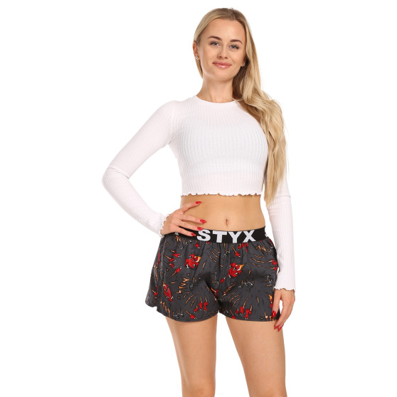 Boxer da donna Styx arte sport artigli di gomma (T1552)