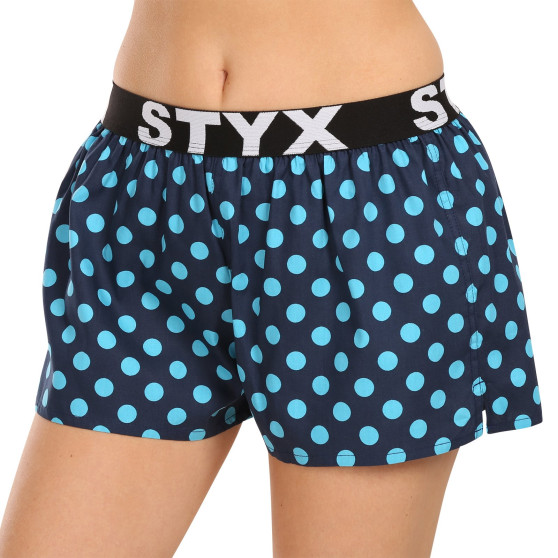 Boxer da donna Styx art sport gomma pois (T1651)