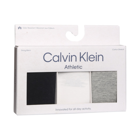 3PACK mutandine donna Calvin Klein multicolore (QD5071E-MPI)