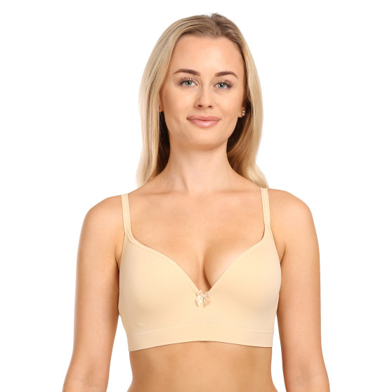 Reggiseno donna Gina rinforzato con ferretto beige (07008)