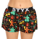 Boxer da donna Styx arte sport gomma ornamenti di Natale (T1754)