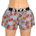 Boxer da donna Styx arte sport gomma bare Halloween (T1752)