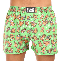 Boxer da uomo Styx art classic rubber oversized christmas gingerbread (E1753)