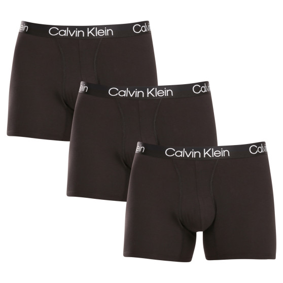 3PACK boxer da uomo Calvin Klein nero (NB2971A-7VI)