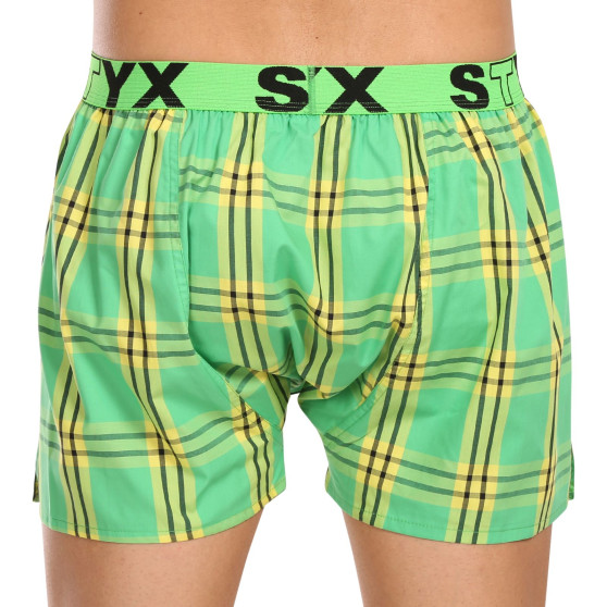 Boxer da uomo Styx sport elastico multicolore (B1011)