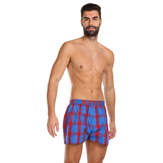 Boxer da uomo Styx sport elastico multicolore (B1016)