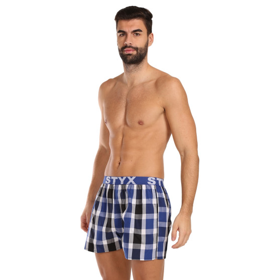 Boxer da uomo Styx sport elastico multicolore (B1019)