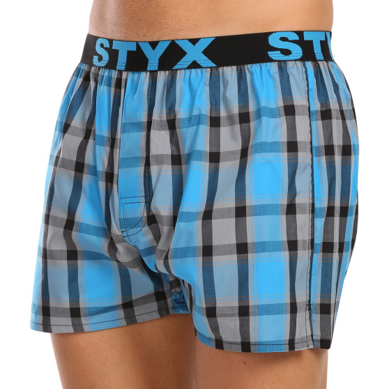 Boxer da uomo Styx sport elastico multicolore (B1020)