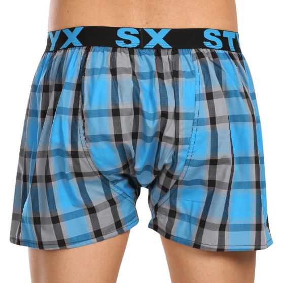 Boxer da uomo Styx sport elastico multicolore (B1020)