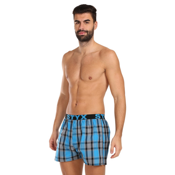 Boxer da uomo Styx sport elastico multicolore (B1020)