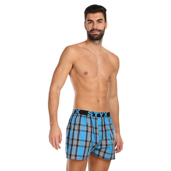 Boxer da uomo Styx sport elastico multicolore (B1020)