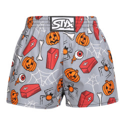 Boxer per bambini Styx arte classica bara di Halloween in gomma (J1752)