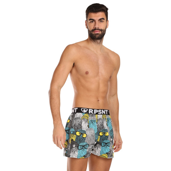 Boxer da uomo Represent esclusivo Mike Owls Cool (R3M-BOX-0742)