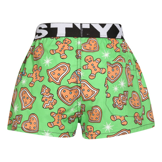 Bambini Boxer Styx arte sport gomma natale pan di zenzero (BJ1753)