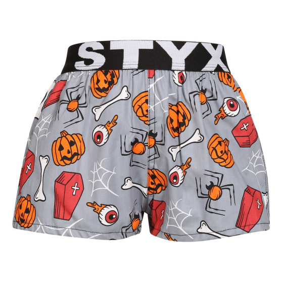 Bambini Boxer Styx arte sport gomma bare Halloween (BJ1752)