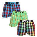 3PACK Boxer da uomo Styx sport elastico multicolore (3B11123)