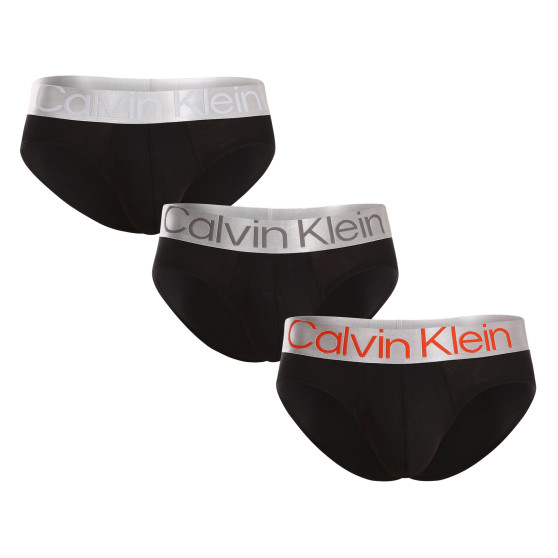 3PACK slip uomo Calvin Klein nero (NB3129A-GTB)