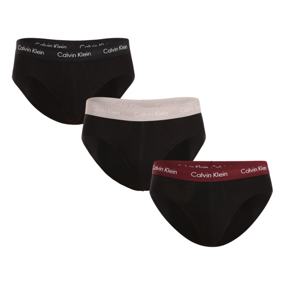 3PACK slip uomo Calvin Klein nero (U2661G-H54)