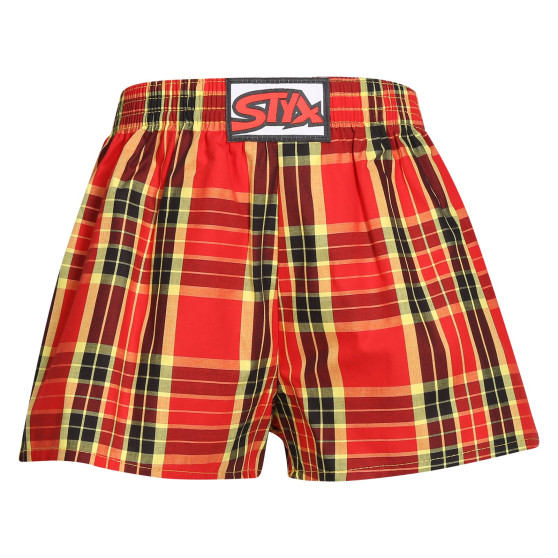 Boxer da bambino Styx classic elasticizzati multicolore (J1014)