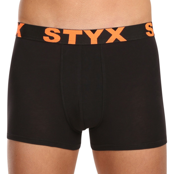 10PACK boxer uomo Styx sport elastico nero (10G9601)