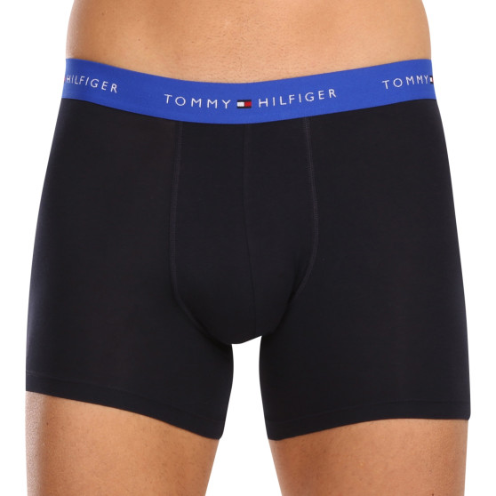 3PACK boxer uomo Tommy Hilfiger blu scuro (UM0UM02765 0RW)