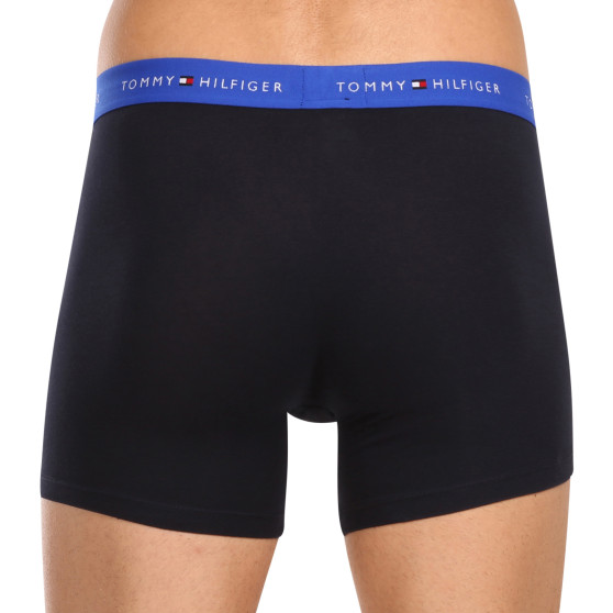 3PACK boxer uomo Tommy Hilfiger blu scuro (UM0UM02765 0RW)