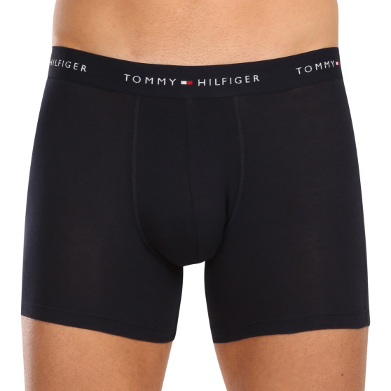 3PACK boxer uomo Tommy Hilfiger blu scuro (UM0UM02765 0RW)