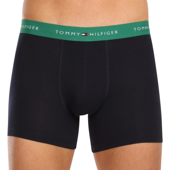 3PACK boxer uomo Tommy Hilfiger blu scuro (UM0UM02765 0RW)