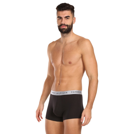 3PACK boxer da uomo Tommy Hilfiger nero (UM0UM03028 0UB)