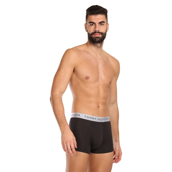 3PACK boxer da uomo Tommy Hilfiger nero (UM0UM03028 0UB)