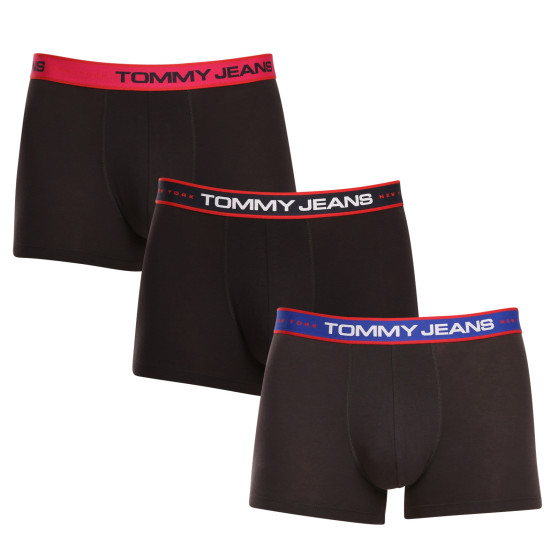 3PACK boxer da uomo Tommy Hilfiger nero (UM0UM03107 0WF)