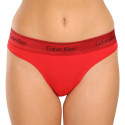 Perizoma da donna Calvin Klein rosso (QF7449E-XAT)