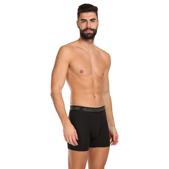 5PACK boxer da uomo Gianvaglia nero (GVG-5015)