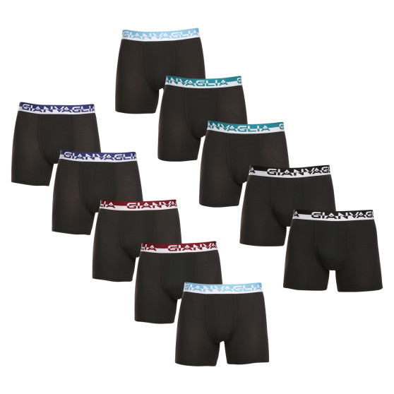 10PACK boxer da uomo Gianvaglia nero (GVG-5012)