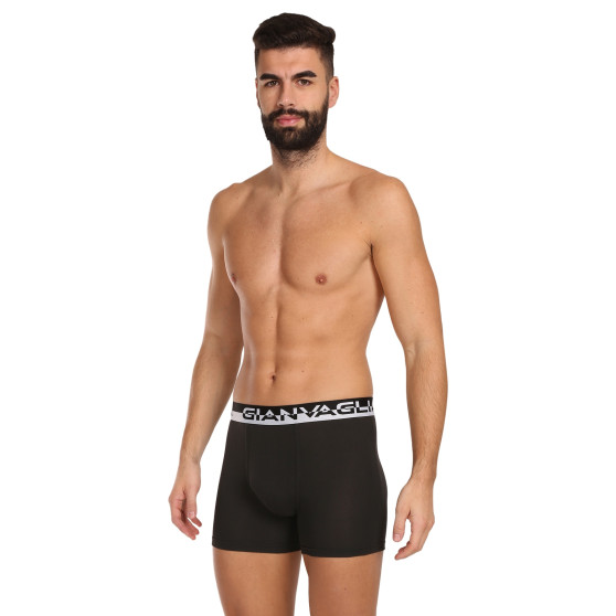 10PACK boxer da uomo Gianvaglia nero (GVG-5012)