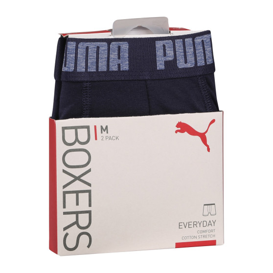 2PACK boxer uomo Puma blu (521015001 321)