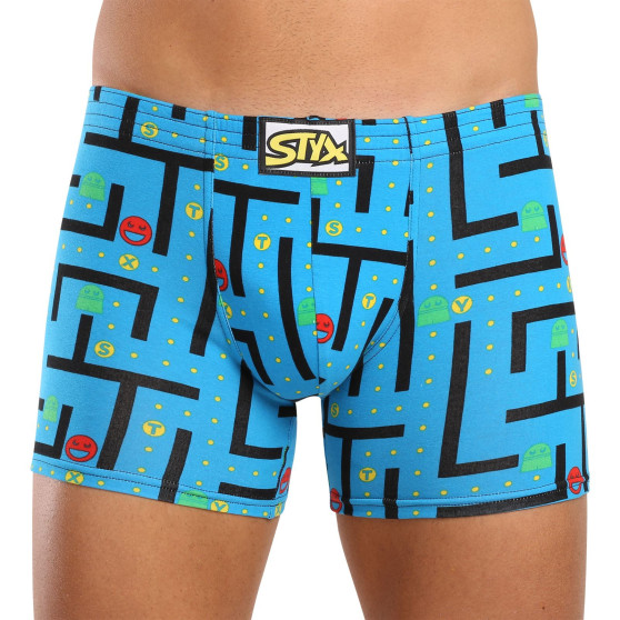 3PACK boxer uomo Styx long art classic rubber multicolor (3F12914)