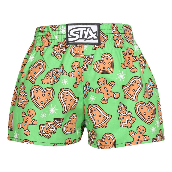 3PACK Boxer da bambino Styx art classic rubber multicolore (3J17134)