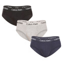 3PACK slip uomo Calvin Klein multicolore (NB3704A-KDX)