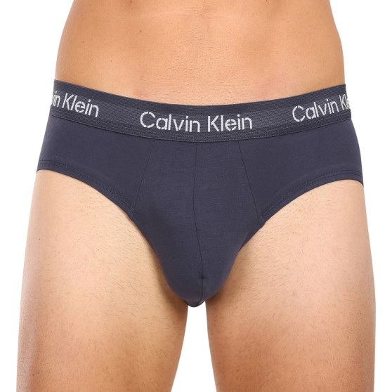 3PACK slip uomo Calvin Klein multicolore (NB3704A-KDX)