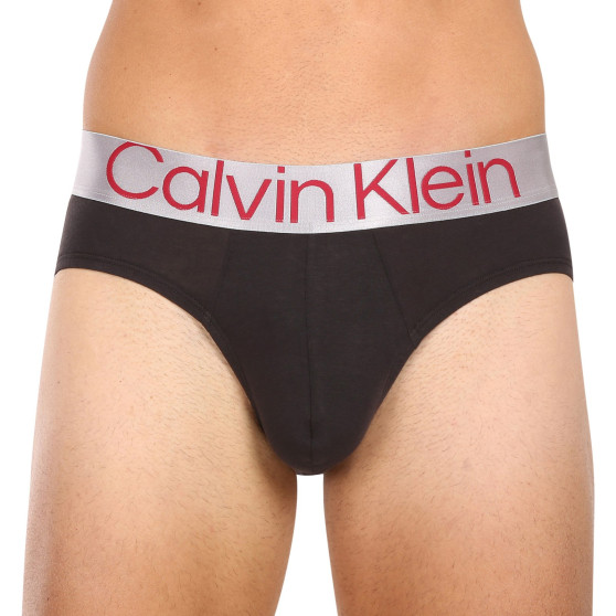 3PACK slip uomo Calvin Klein nero (NB3129A-GIW)