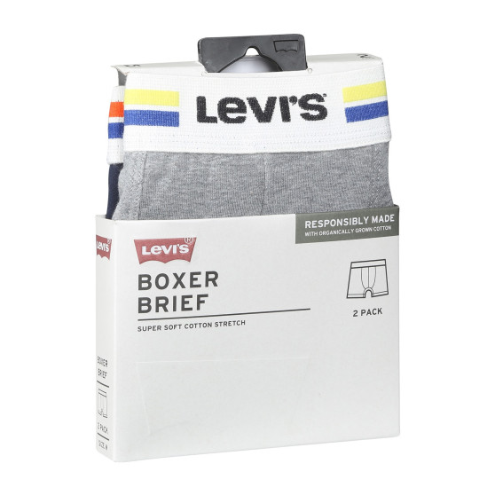 2PACK boxer uomo Levis multicolore (701222843 009)