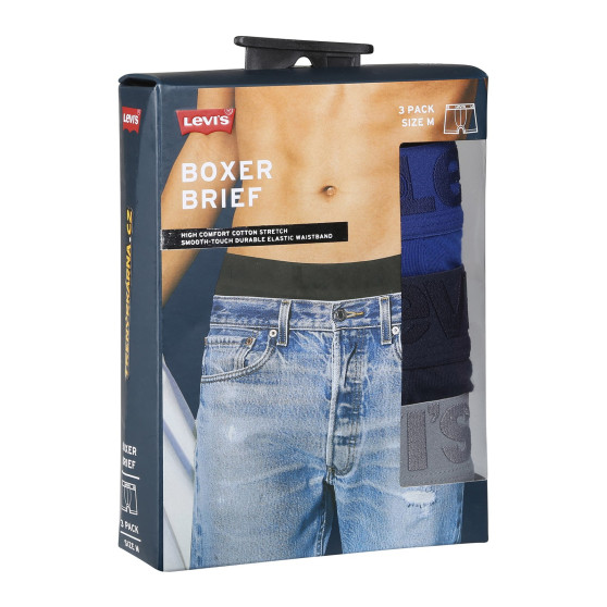 3PACK boxer uomo Levis multicolore (905045001 022)