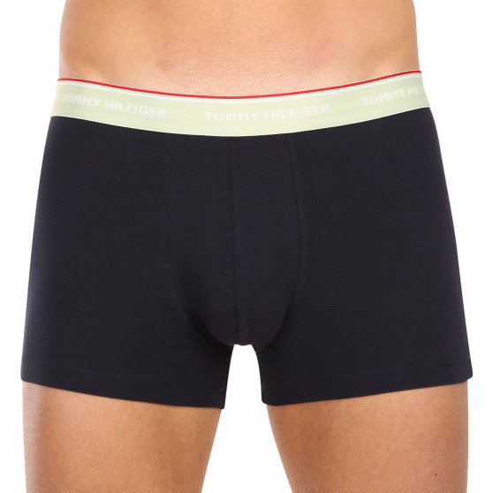 3PACK boxer uomo Tommy Hilfiger blu scuro (UM0UM01642 0ID)