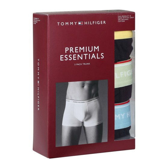 3PACK boxer uomo Tommy Hilfiger blu scuro (UM0UM01642 0ID)