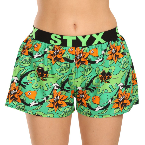 5PACK Boxer da donna Styx art sport gomma multicolore (5T1367834)