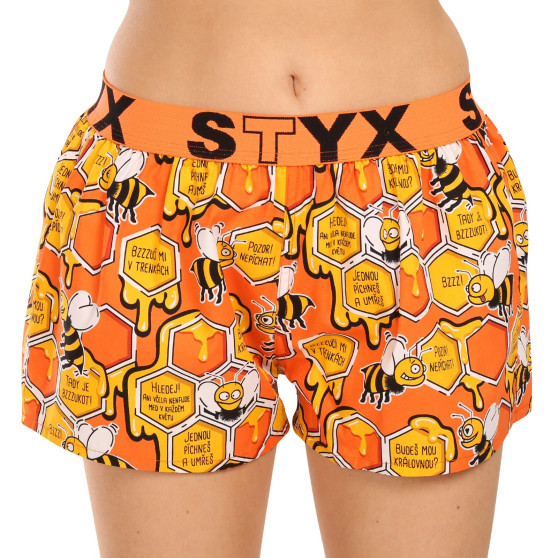 5PACK Boxer da donna Styx art sport gomma multicolore (5T1367834)